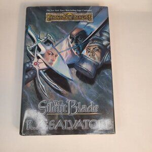The Silent Blade by R.A. Salvatore 1st Edition Print Hardcover Forgotten Realms